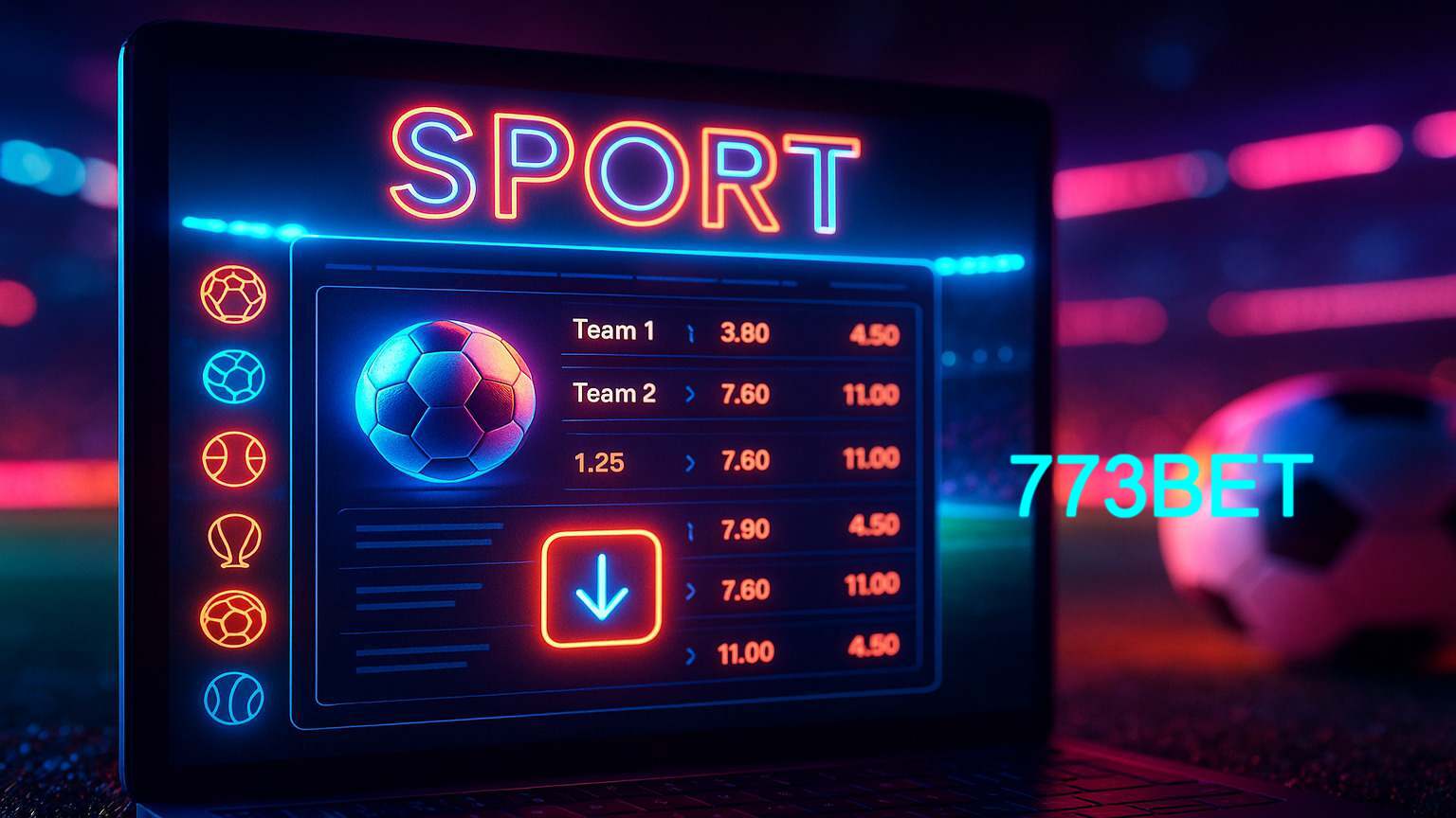 Variedade de Esportes